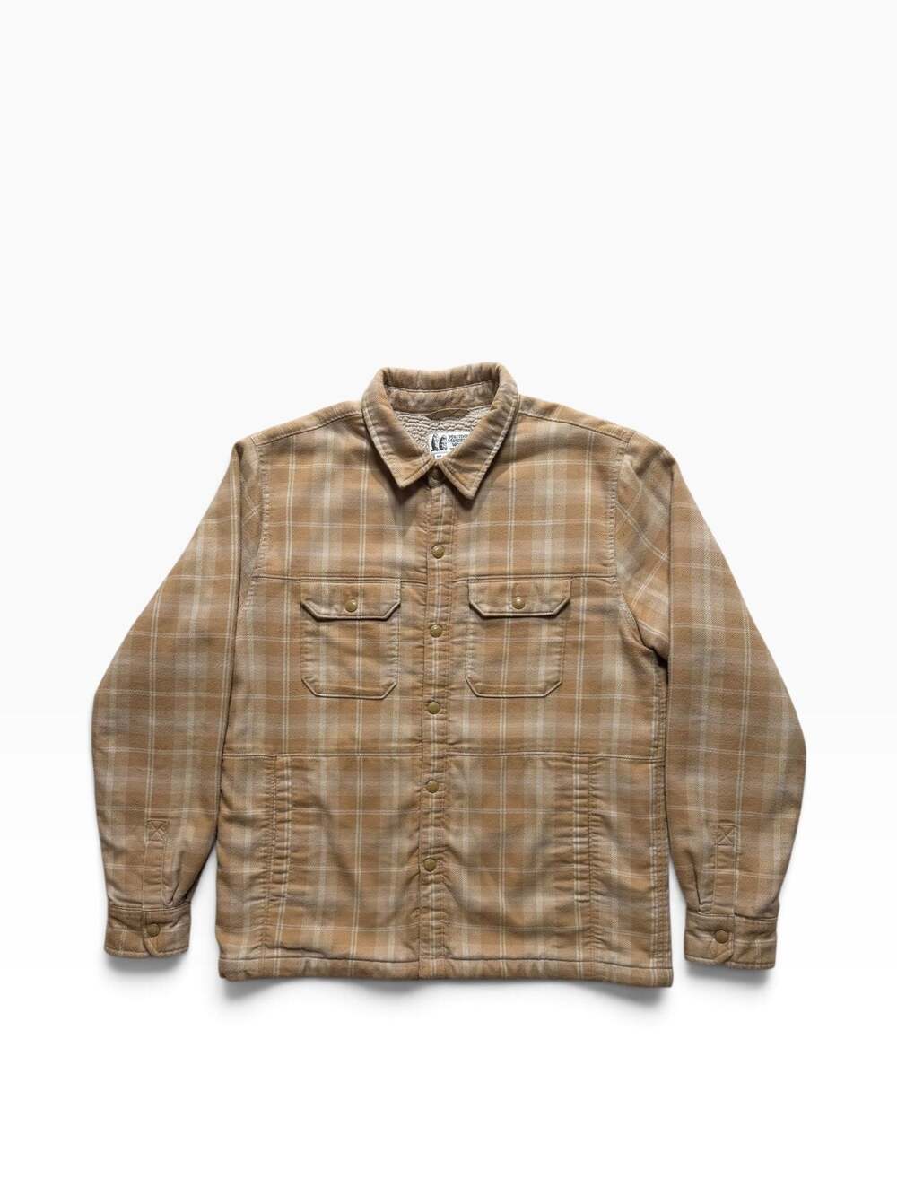 Marmot Mountain Works Grand Junction CO Sherpa Lined Plaid Flannel Shirt M